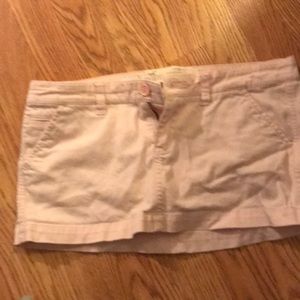 Hollister mini skirt used has been worn